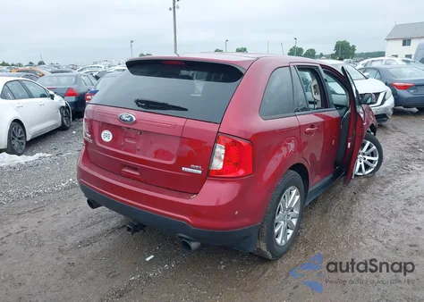 2013 Ford Edge Sel из США, поврежденный, VIN 2FMDK3J9XDBB42303